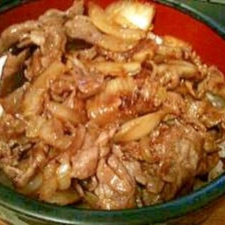 男の焼肉丼